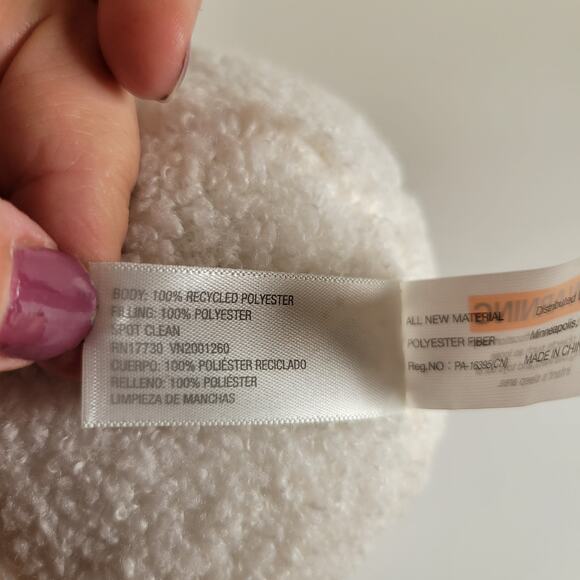 Cloud Island Plush Snowman 10" White Red Scarf Hat Holiday Stuffed Toy Stuffy - Picture 8 of 13